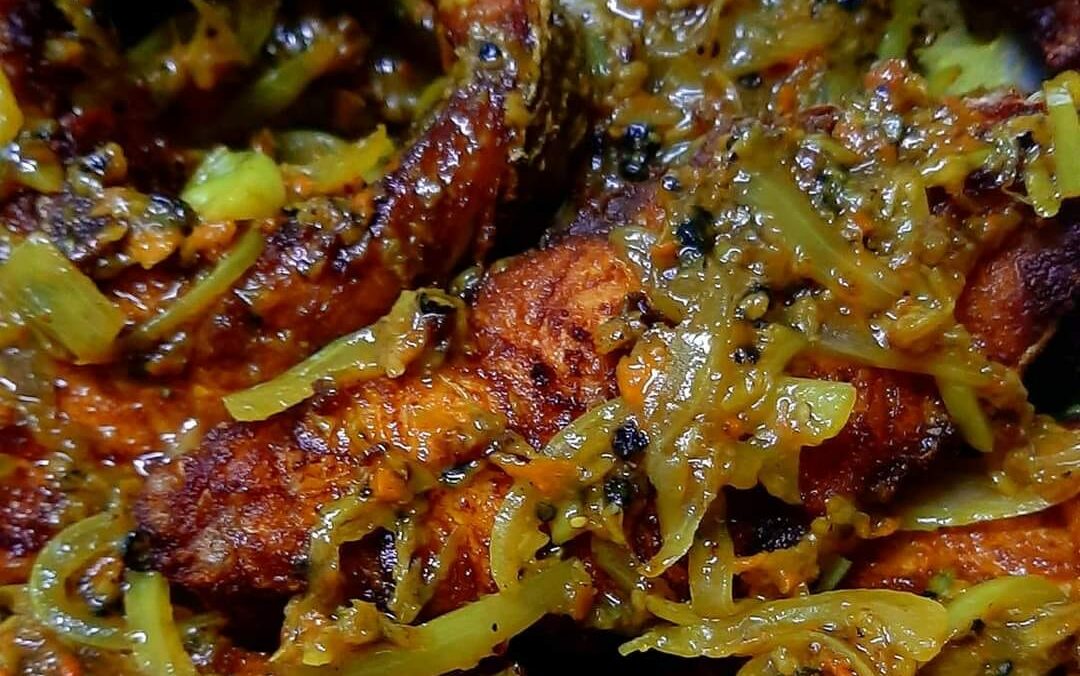Ikan Jenahak tumis lada hitam