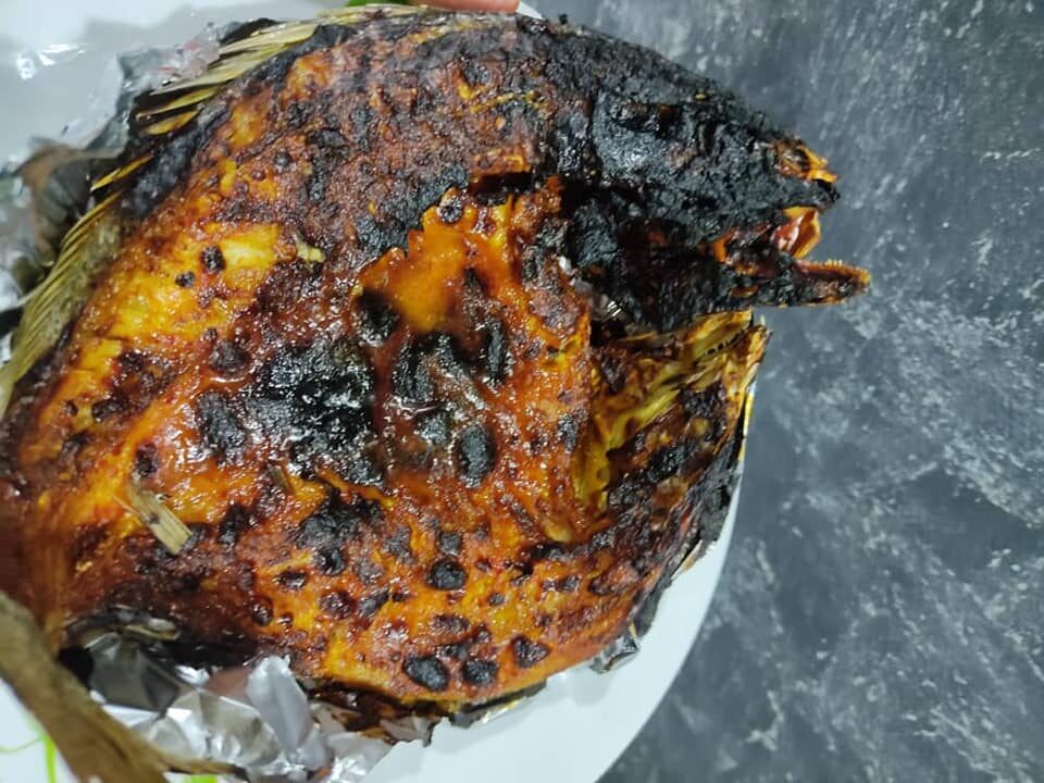 Ikan Jenahak bakar