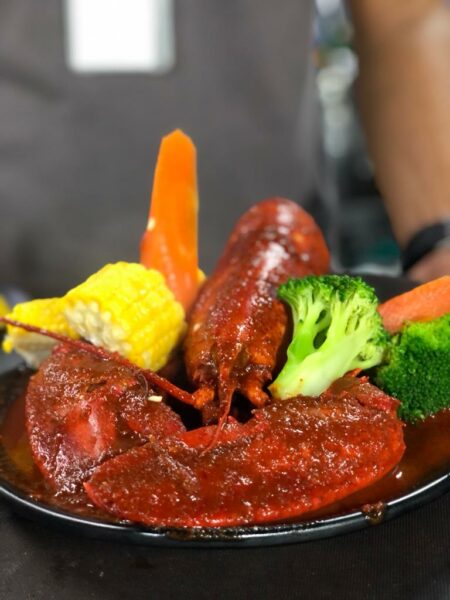 Udang dan hidangan laut Cengkerang