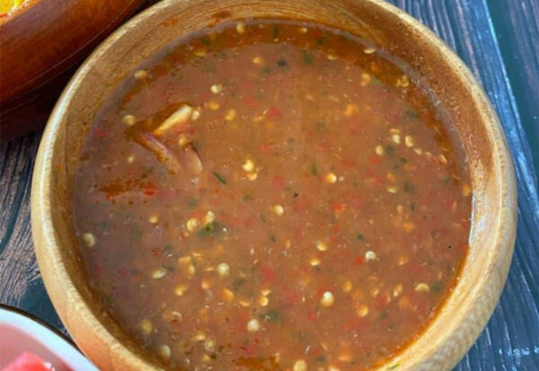Sambal belacan gaya Thai dengan cili padi