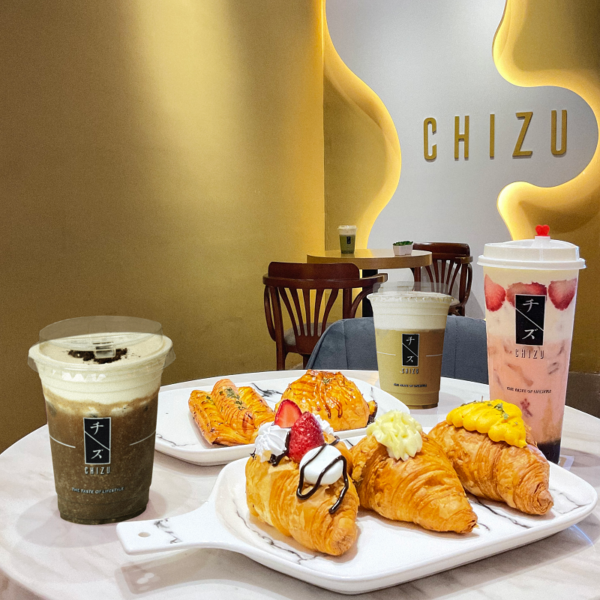Roti keju berkrim di Chizu