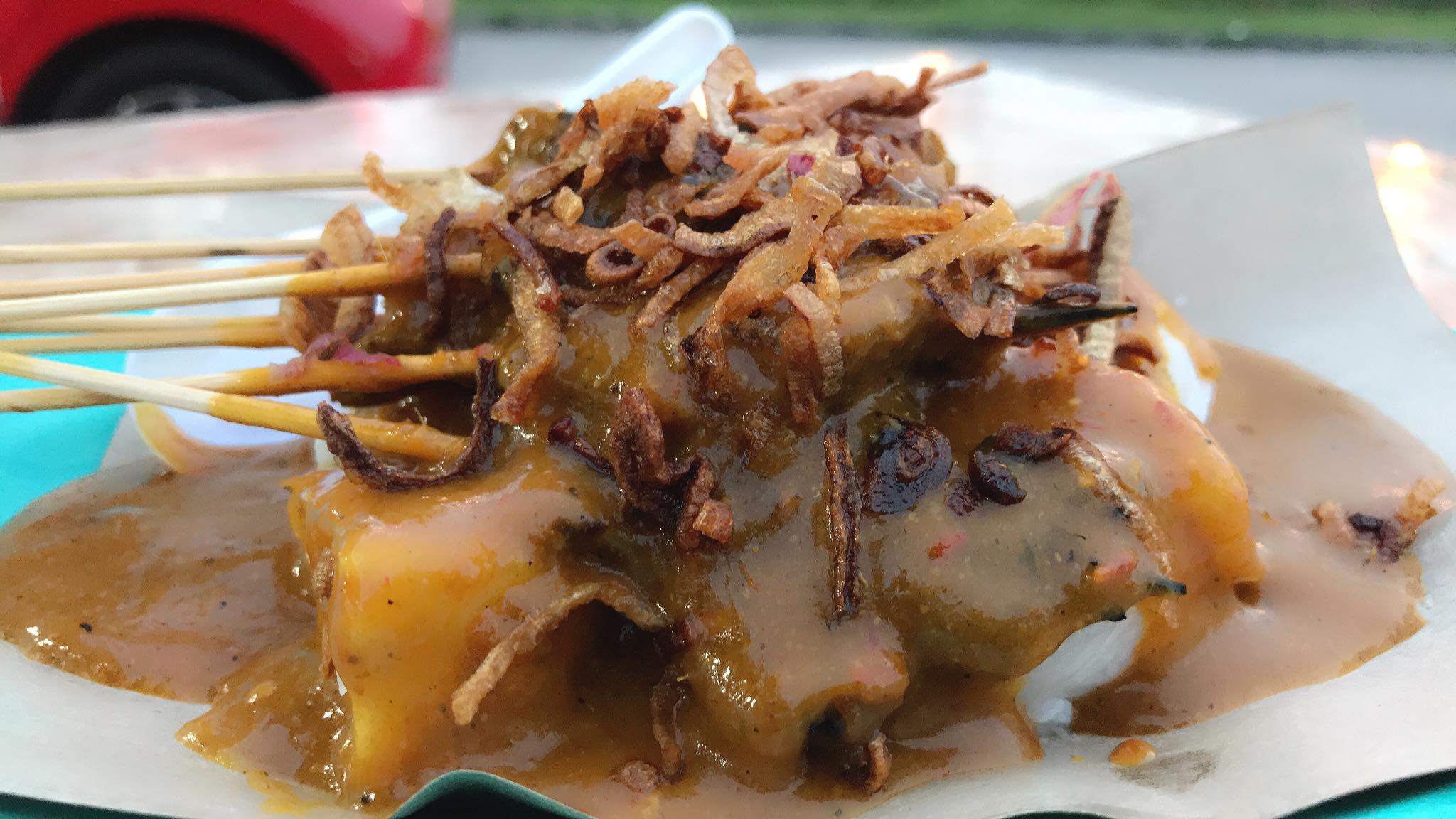 sate padang ajo gindo tempat makan sate johor bahru