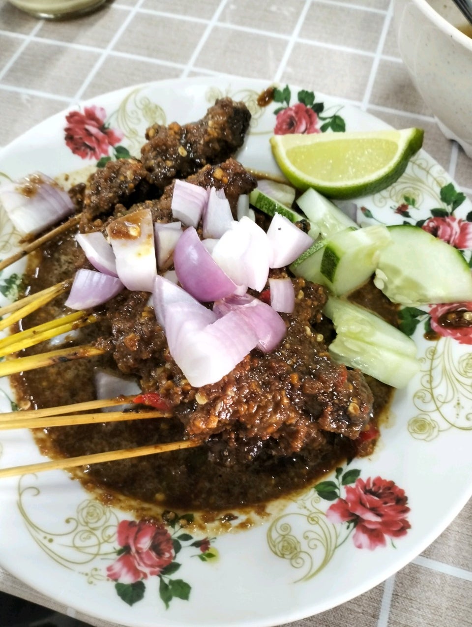 tempat makan sate Johor Bahru warung boyan kubur cina