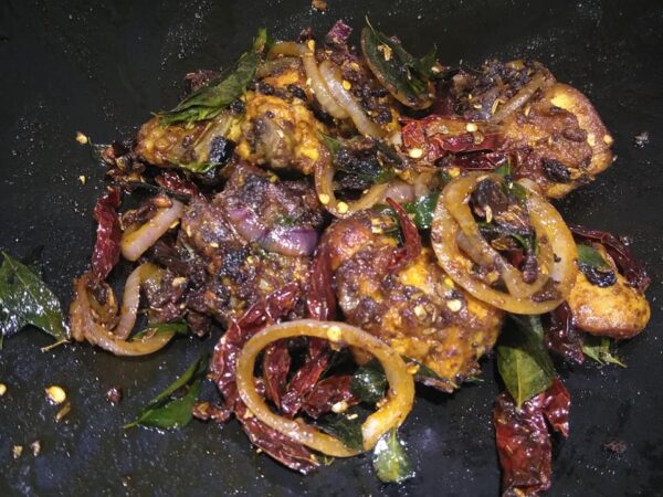 Ayam varural berkuah