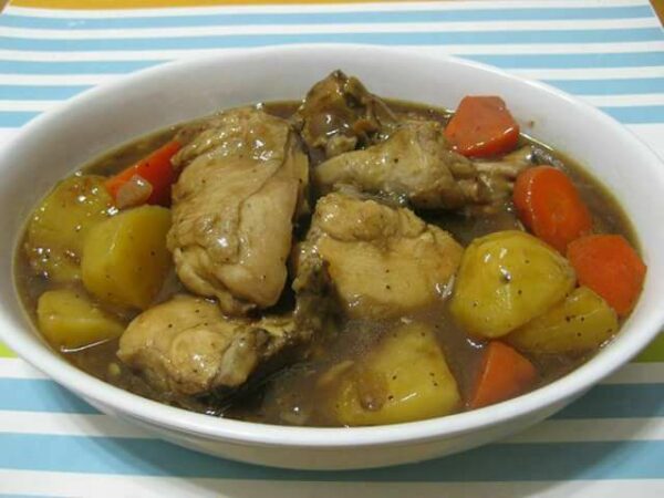 Stew ayam berkuah