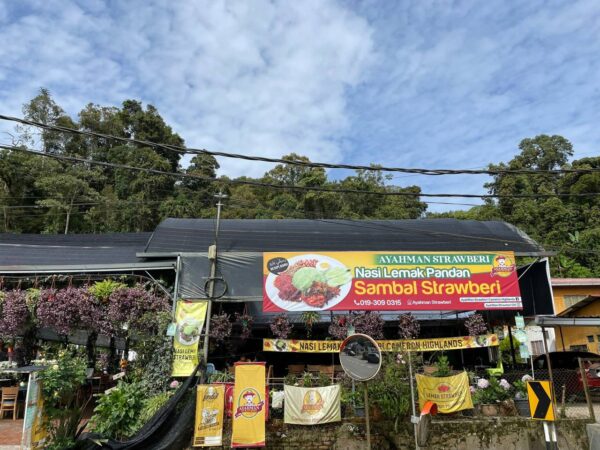 Kebun stroberi AyahMan Strawberry Farm