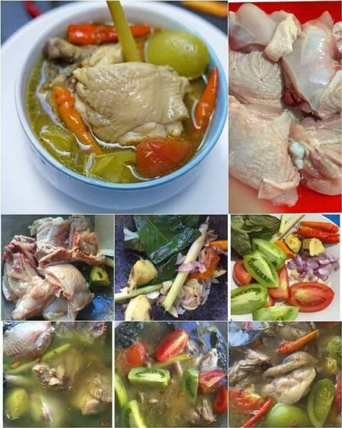 Pindang ayam berkuah