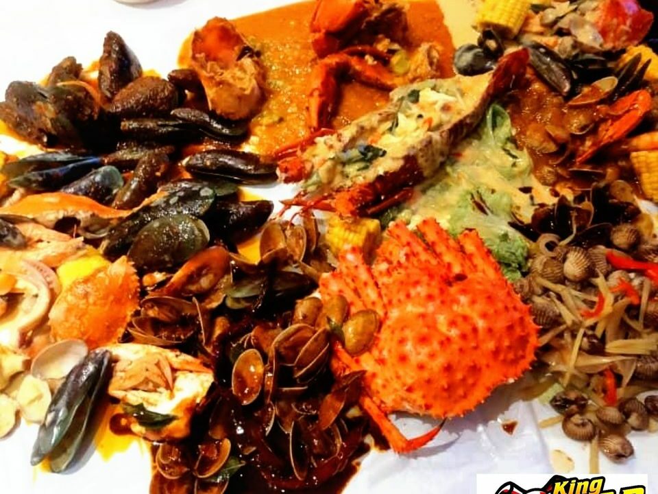 Ketam raya di Restoran Membawang King Crab