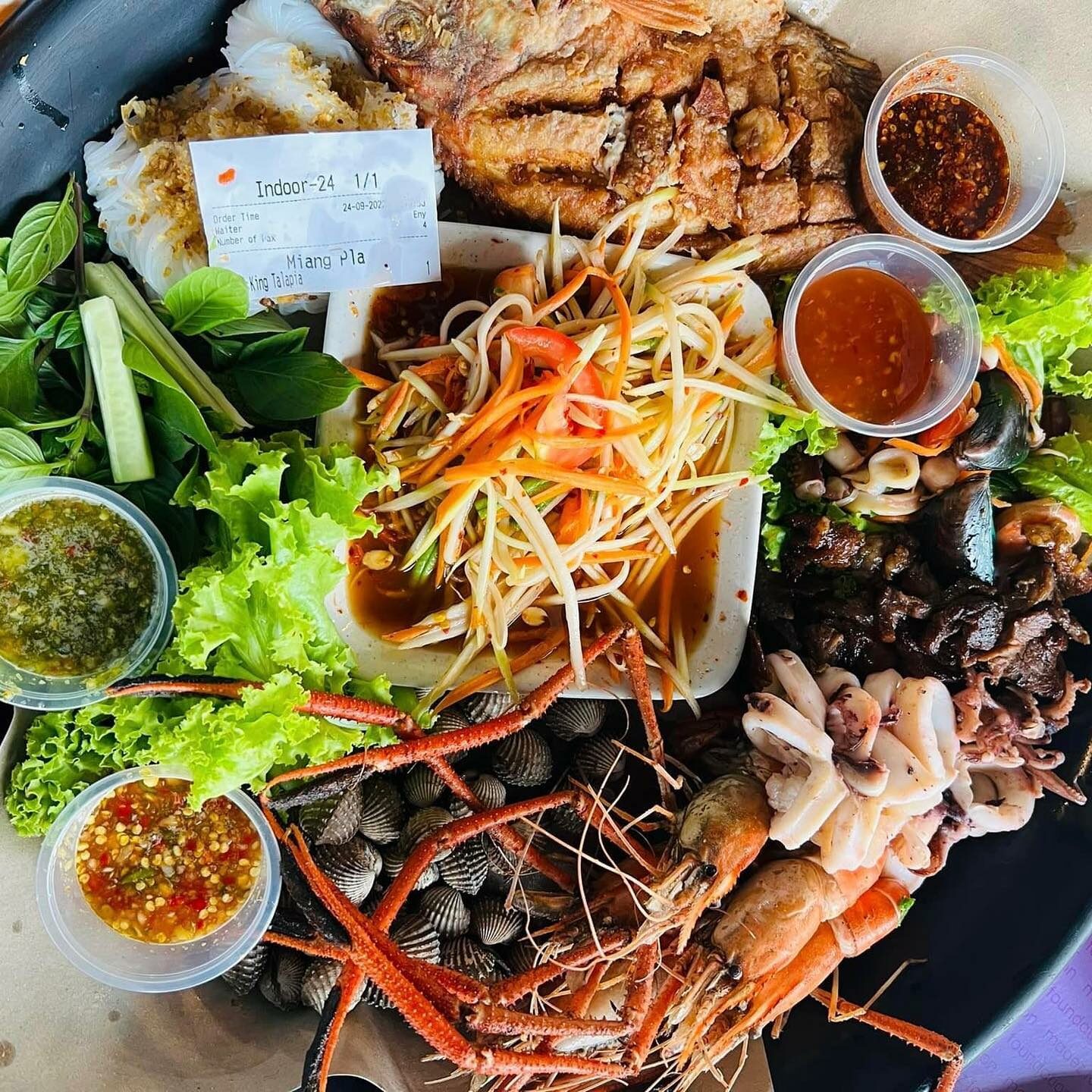 Suwarin Jinda Cafe, hidangan Thai di Kelantan