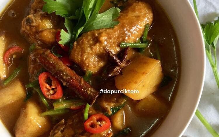 Ayam masak semur berkuah