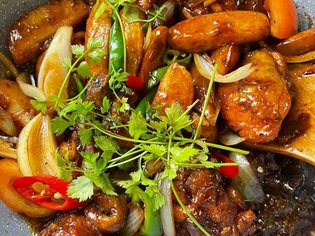 Ayam masak kicap lada hitam
