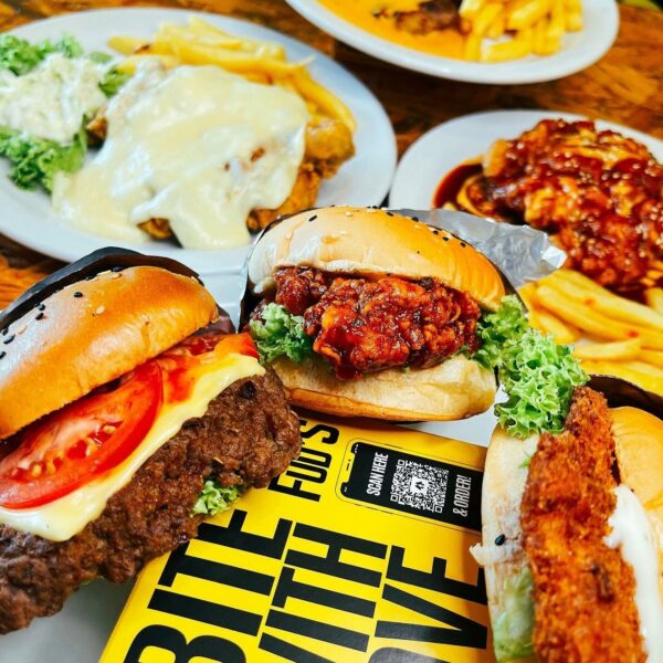 Burger dari Fud's Burger Kluang