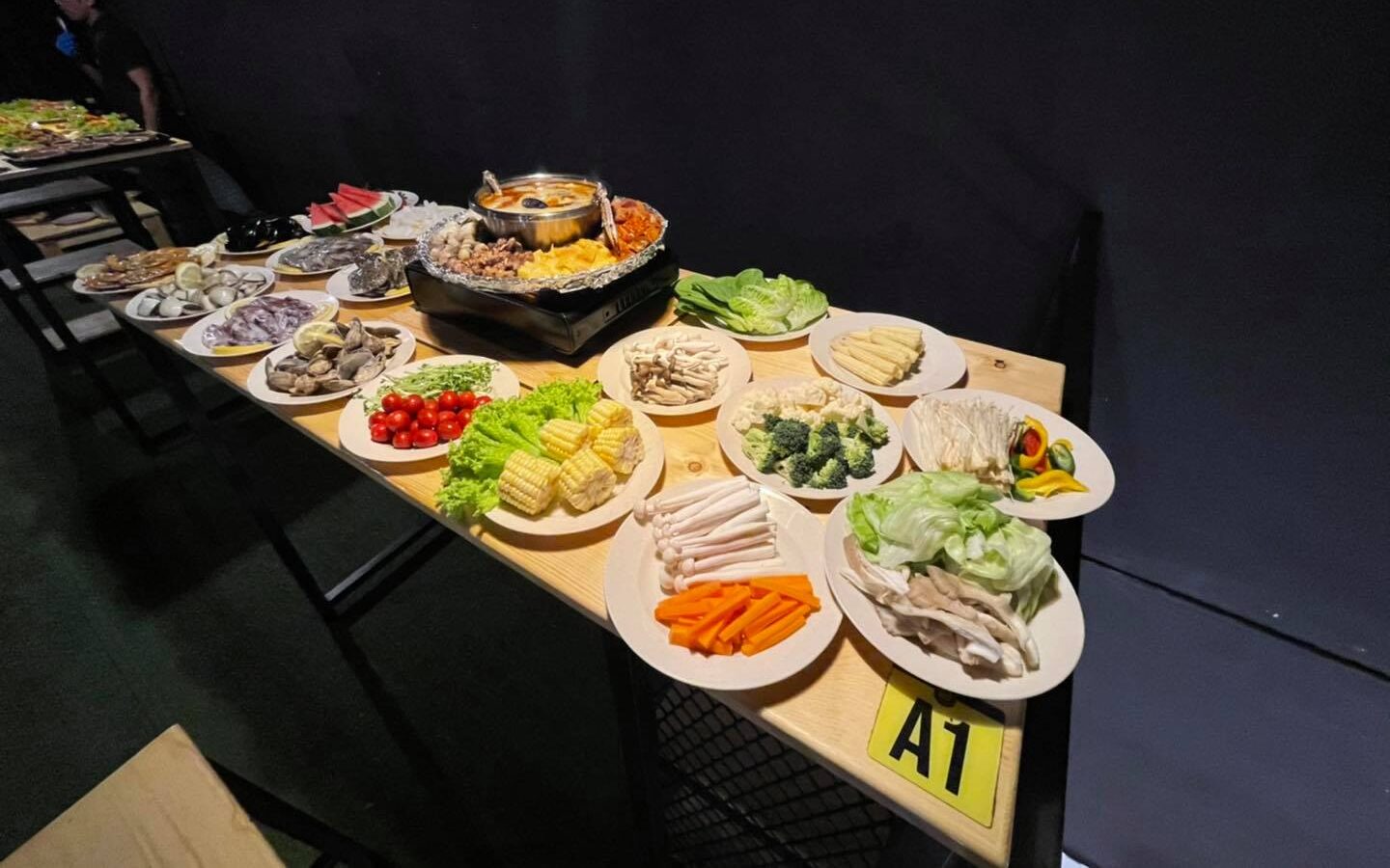 Set steamboat dengan keju di Highland Steamboat Cheese & Grill