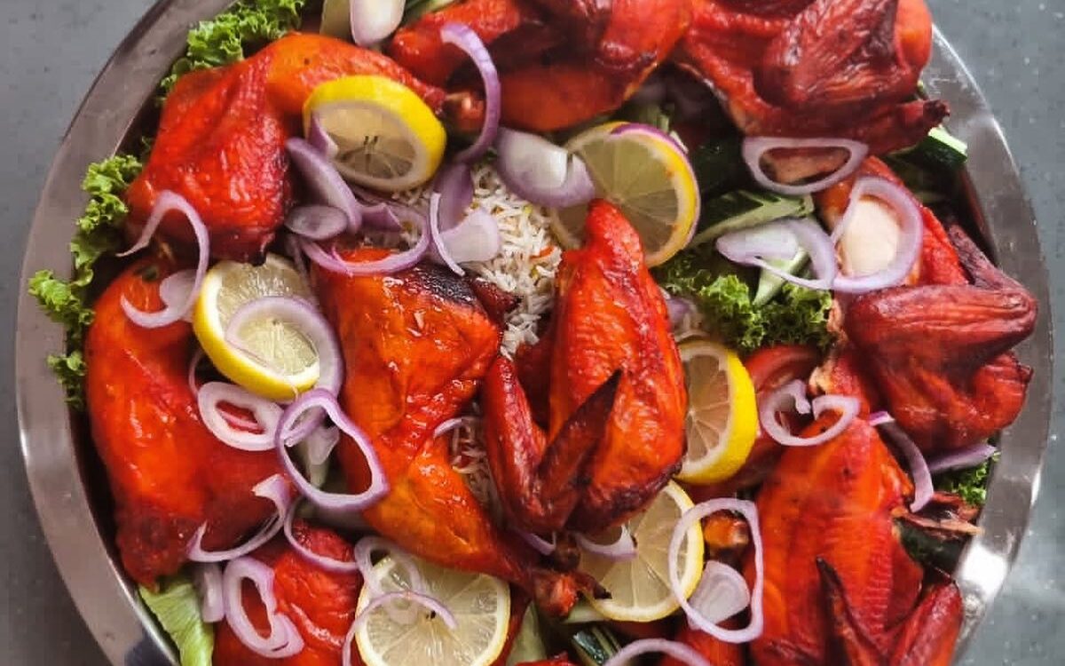 Sajian makanan Arab di Al Raudah Arabian Food