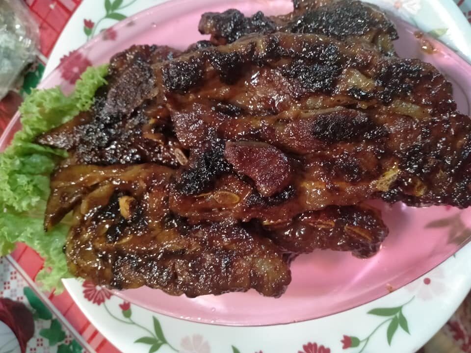 Hidangan kambing bakar yang mudah disediakan