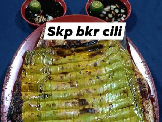 Ikan bakar segar Hj Musa Pak Tam Melaka