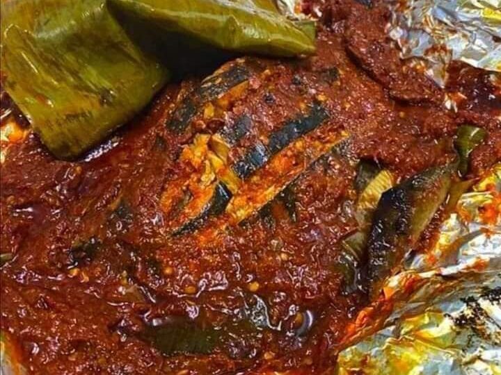 Ikan bakar di Dapoq Ijan Terbakaq Melaka