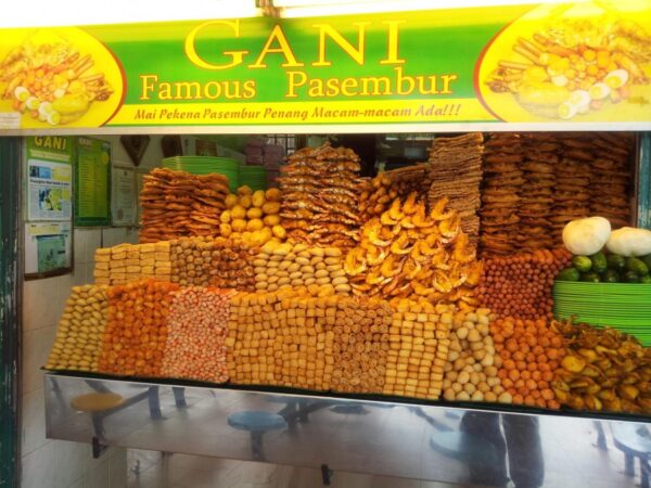 Gerai GANI Famous Pasembur di Padang Kota, Penang
