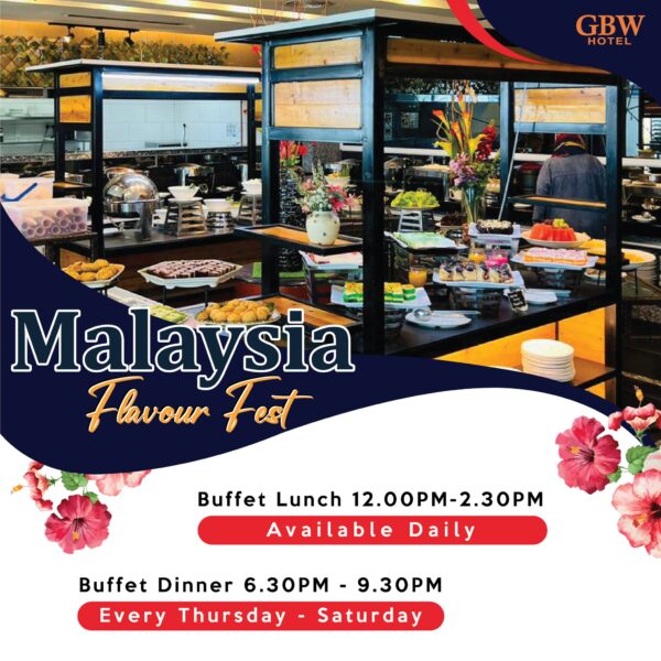 Sajian buffet di GBW Hotel Johor Bahru