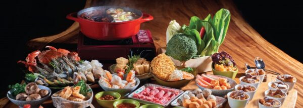 Hidangan hot pot di Pullman KLCC