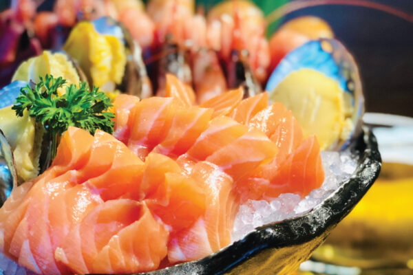 Sajian seafood buffet di Amari Johor Bahru