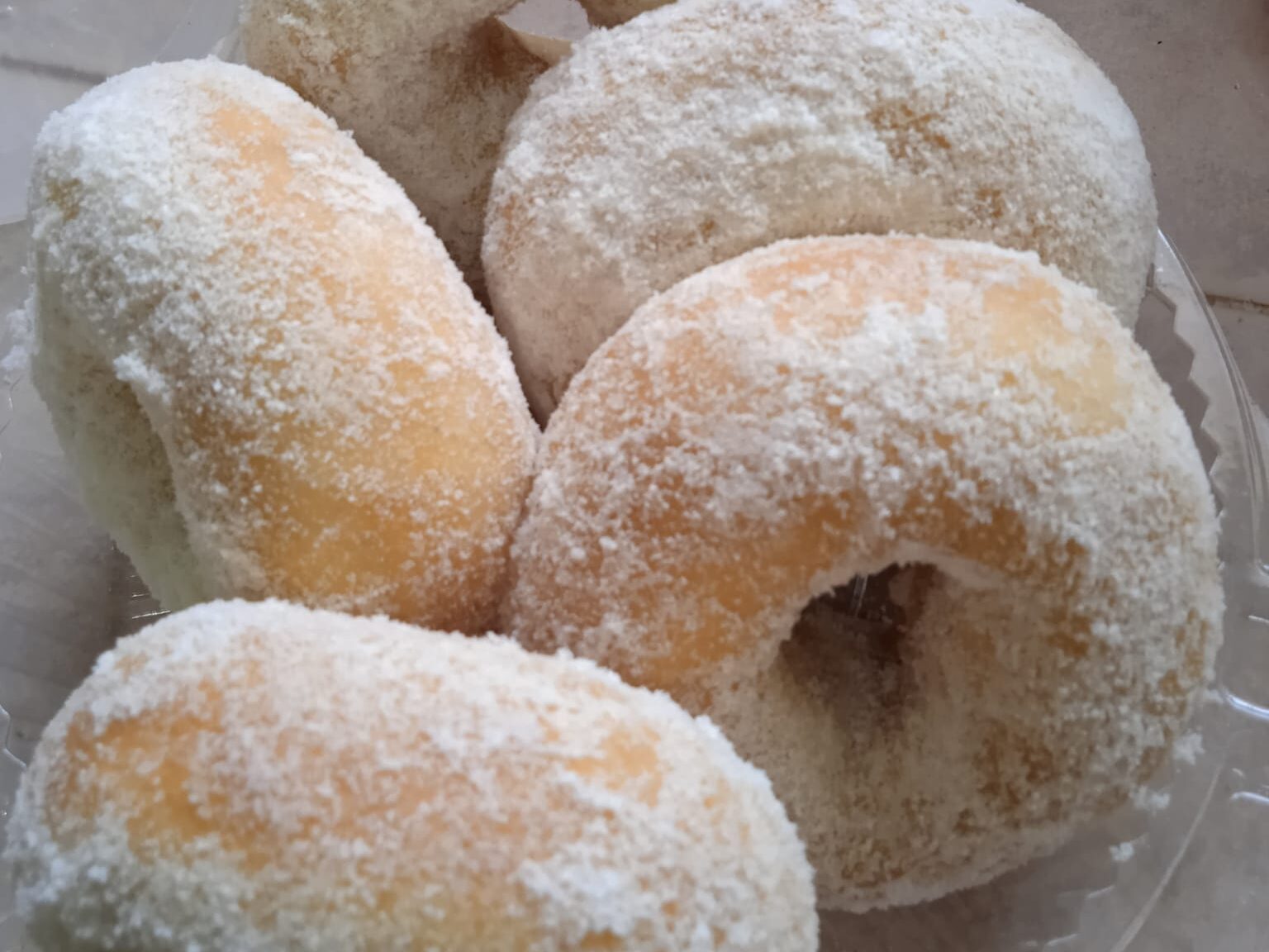 Donut simple yang gebu dan rangup
