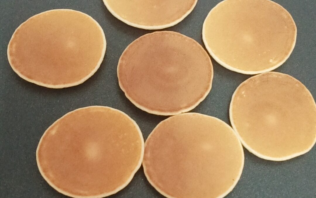 Baby pancake mini yang lembut