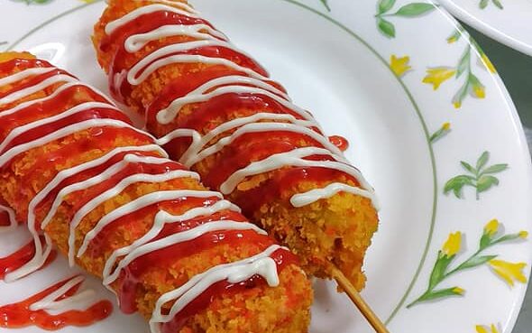 Corndog tepung rangup