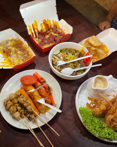 Sajian kafe di Ra.Re Chillex Park