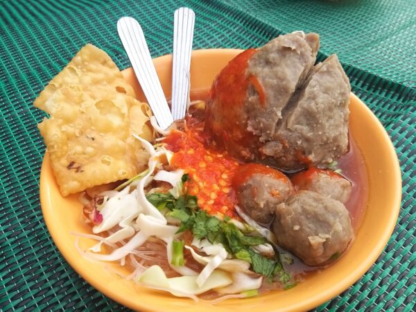 Mangkuk bakso Lamongan di Al-Barokah