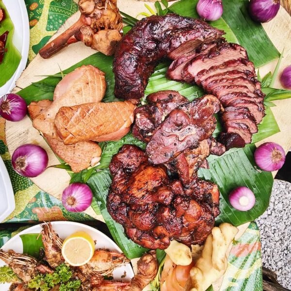 BBQ lamb hangat di KL Kemensah