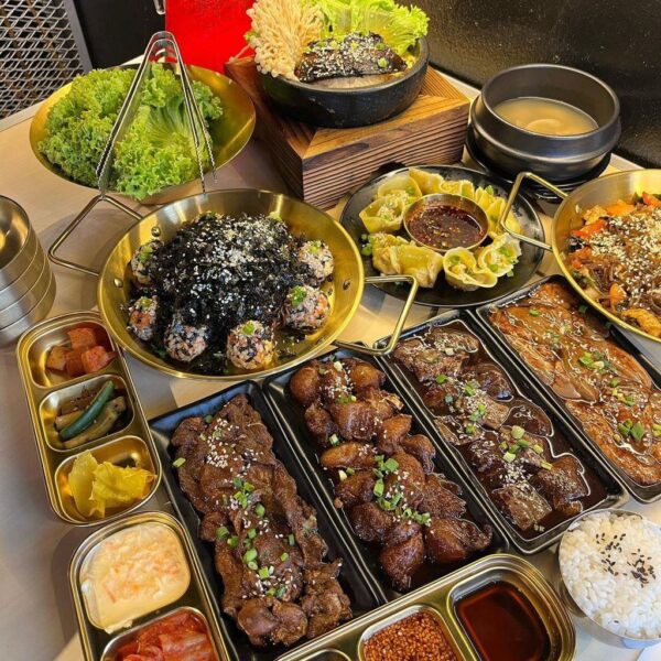 AnnyeongHaseyo Restaurant, menu ala Korea