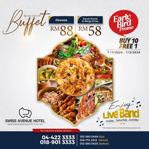 Bangunan Swiss Avenue Hotel di Kedah