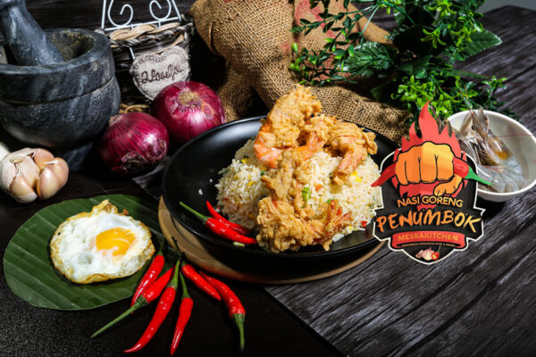 Nasi goreng penumbok yang menggoda