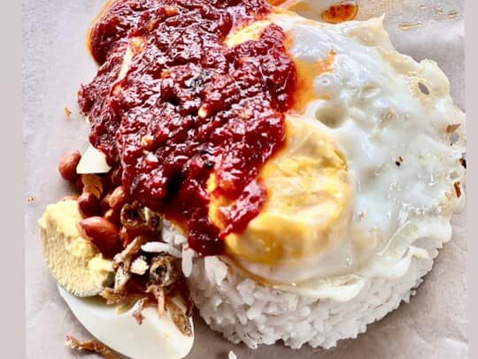 Nasi lemak Aunty Ainul Bangi