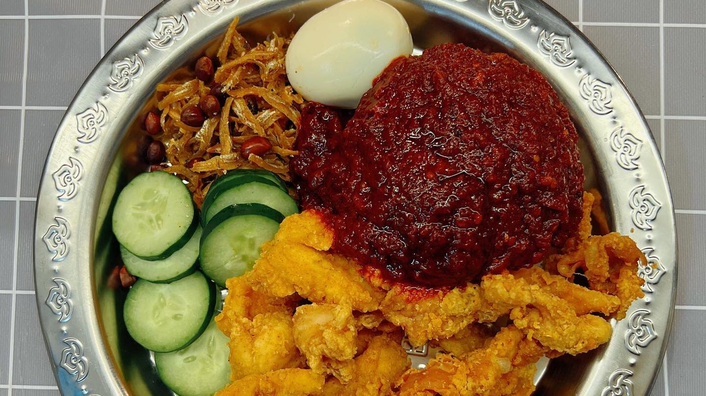 Nasi lemak dari OG Street Kitchen