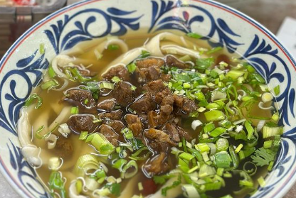 Mee tarik di Zhang Lala Mee Tarik