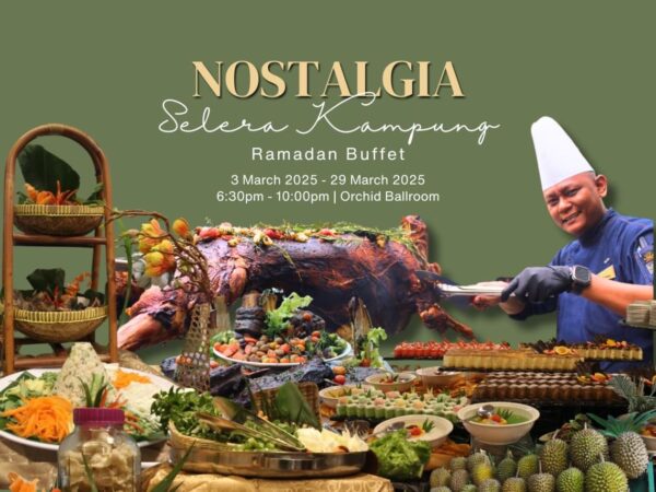 Hidangan buffet Ramadhan di Thistle Johor Bahru