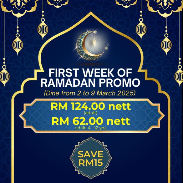 Hidangan istimewa berbuka puasa di Pulai Springs Resort