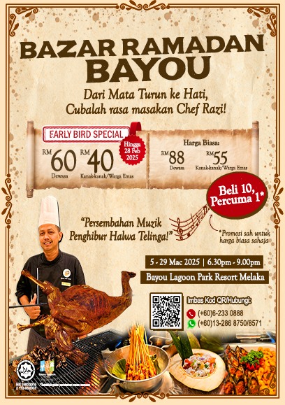 Bayou Lagoon Park Resort bufet Ramadhan