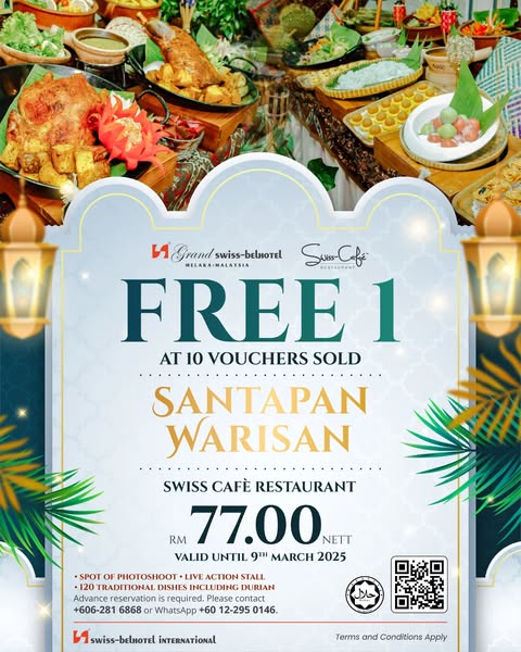 Grand Swiss-Belhotel Melaka bufet Ramadhan