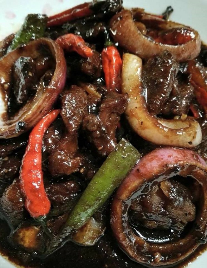daging black pepper